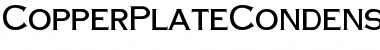 CopperPlateCondensed Normal Font