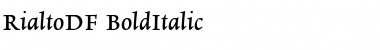 Download RialtoDF Font