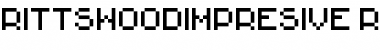 RittswoodImpresive_6 Regular Font