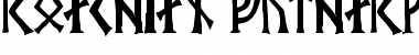 NeoFuthark Regular Font