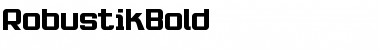 Download RobustikBold Font