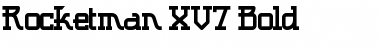 Rocketman XV7 Bold Regular Font