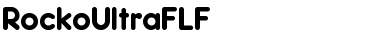 RockoUltraFLF Regular Font