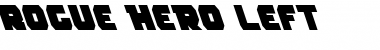 Download Rogue Hero Left Font