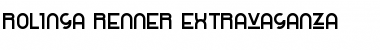 Rolinga Renner Extravaganza Font