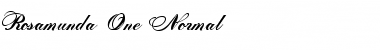 Zither Script Normal Font