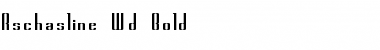 Rschasline Wd Bold Bold Font