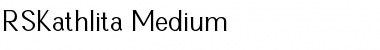 RSKathlita Medium Font