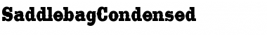 Download SaddlebagCondensed Font