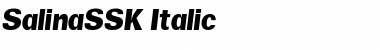 Download SalinaSSK Font