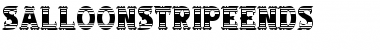 SalloonStripeEnds Regular Font