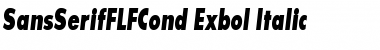 Download SansSerifFLFCond-Exbol Font