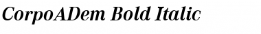 Download CorpoADem Font