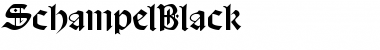 Download SchampelBlack Font