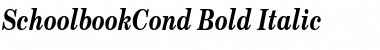 Download SchoolbookCond Font