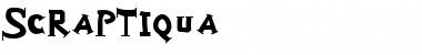 ScrapTiqua Regular Font