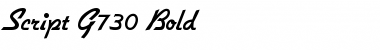 Download Script-G730 Font