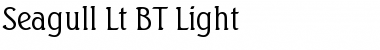 Seagull Lt BT Light Font