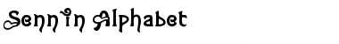 Sennin Alphabe Font