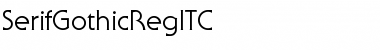 SerifGothicRegITC Medium Font