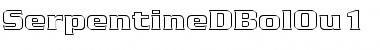 SerpentineDBolOu1 Regular Font