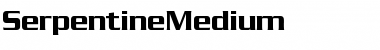 SerpentineMedium Regular Font