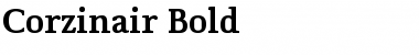 Corzinair Bold Font