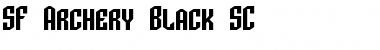 SF Archery Black SC Regular Font
