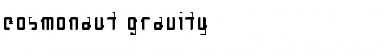 Cosmonaut Gravity Font