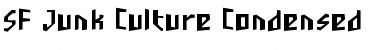 SF Junk Culture Condensed Regular Font