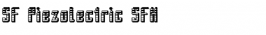 SF Piezolectric SFX Regular Font