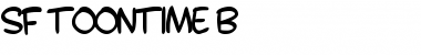 SF Toontime B Regular Font