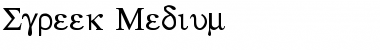 Sgreek Medium Font