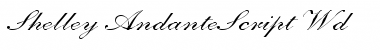 Download Shelley-AndanteScript Wd Font