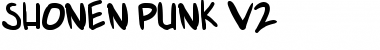 shonen punk v2 Regular Font