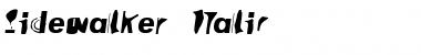 Download Sidewalker Font