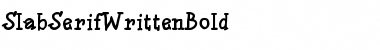 SlabSerifWritten Bold Font