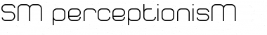 SM_perceptionisM Regular Font