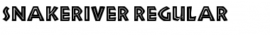 SnakeRiver Regular Font