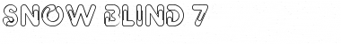 Snow-blind 7 Regular Font