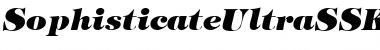 SophisticateUltraSSK Italic Font