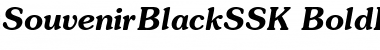 Download SouvenirBlackSSK Font