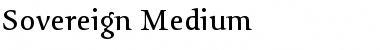 Sovereign-Medium Regular Font