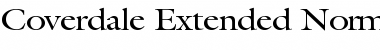 Coverdale-Extended Normal Font