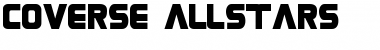 Coverse Allstars Regular Font