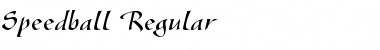 Download Speedball Font