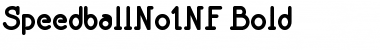 SpeedballNo1NF Bold Font