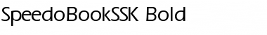 Download SpeedoBookSSK Font