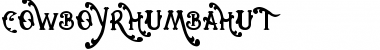 Download CowboyRhumbahut Font