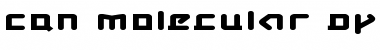 CQN-Molecular Bold Font